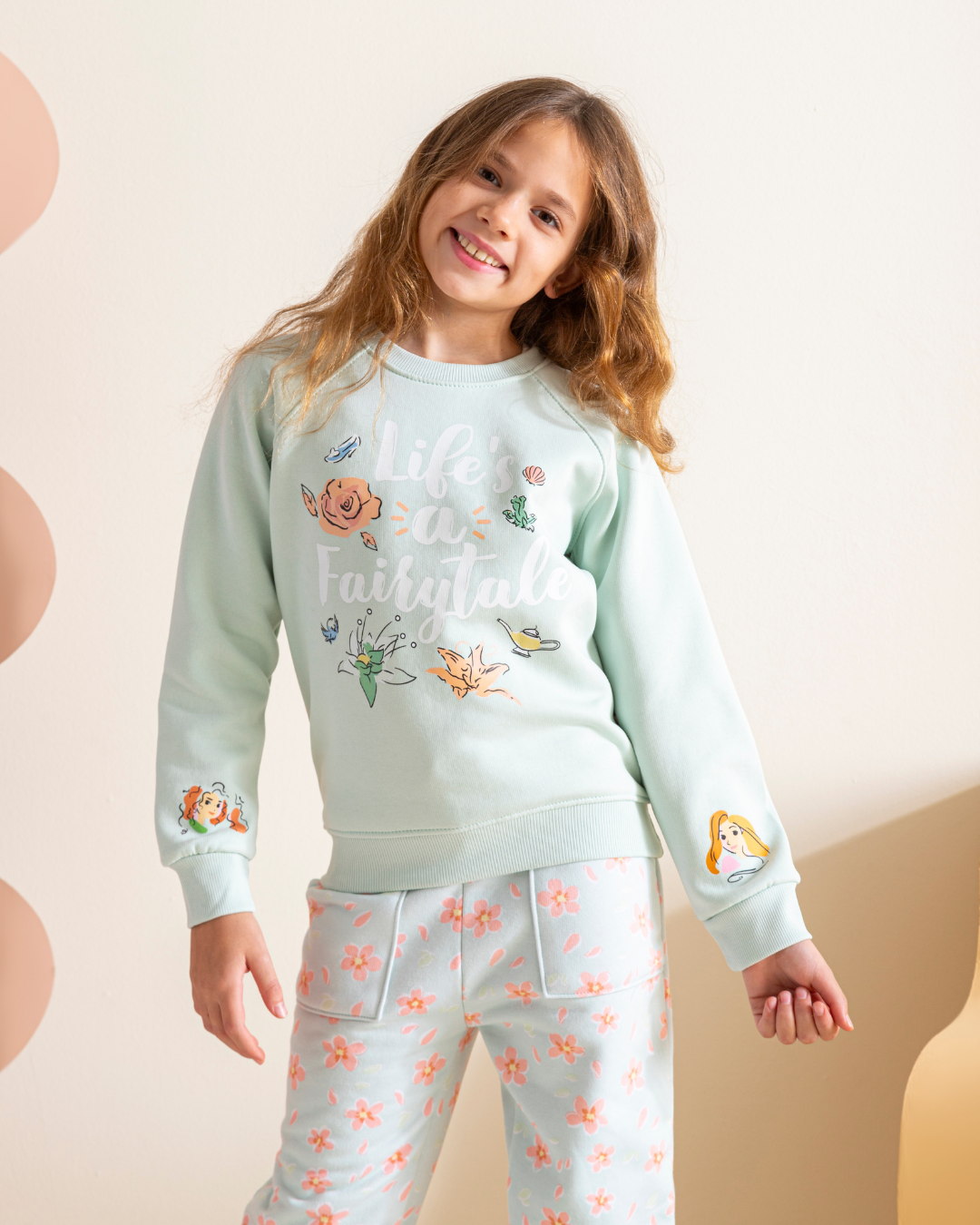 Girls' pajamas Life is a fairy tale