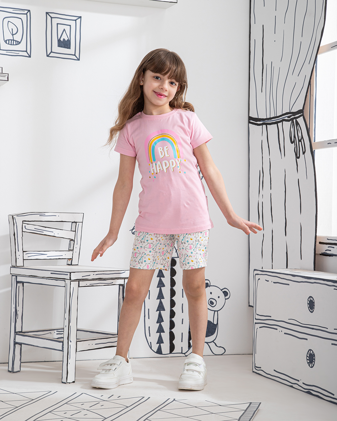 Cute forest بيجاما بناتي