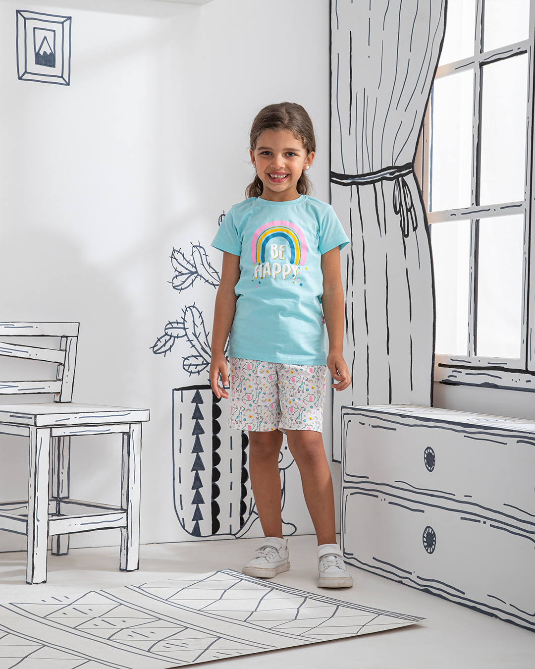 Cute forest بيجاما بناتي