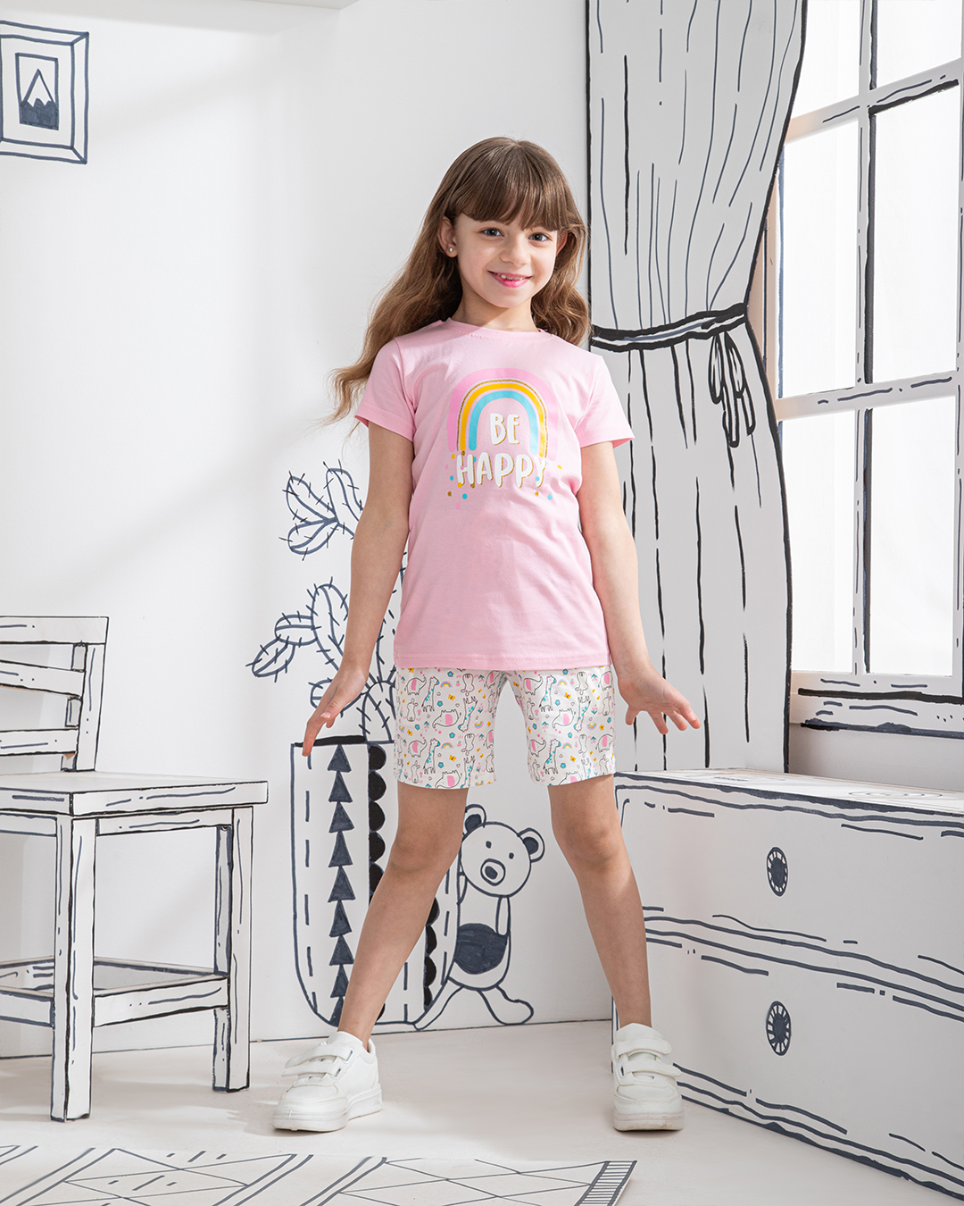 Cute forest بيجاما بناتي