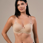 Clear Strap Microfiber Bra - Cup B
