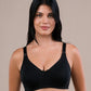 Cotton bra with stitched cups - LUXXA