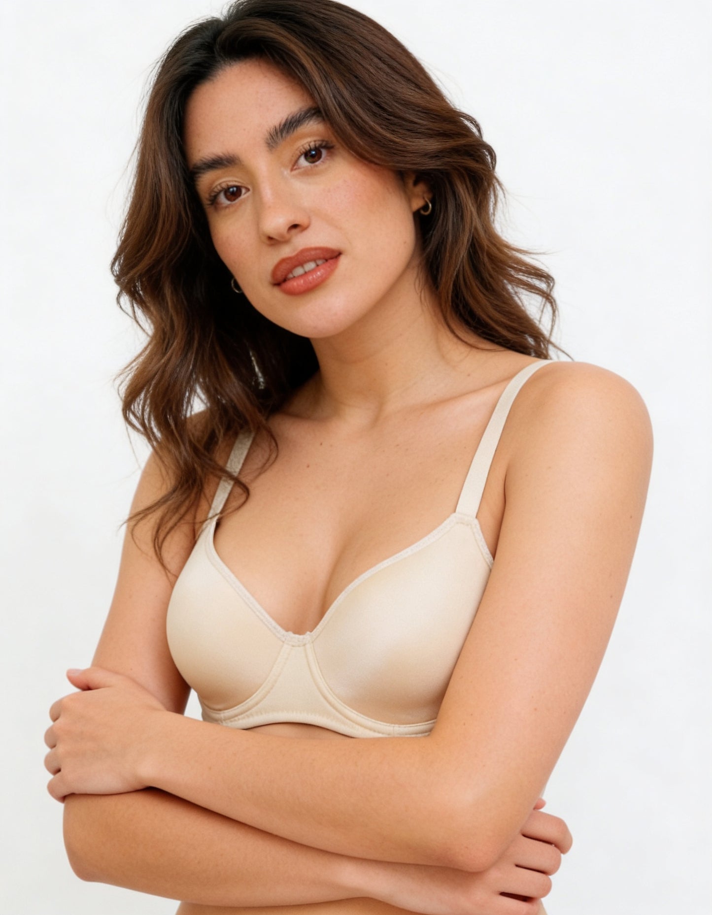 Minimizer Bra with Underwire Cup