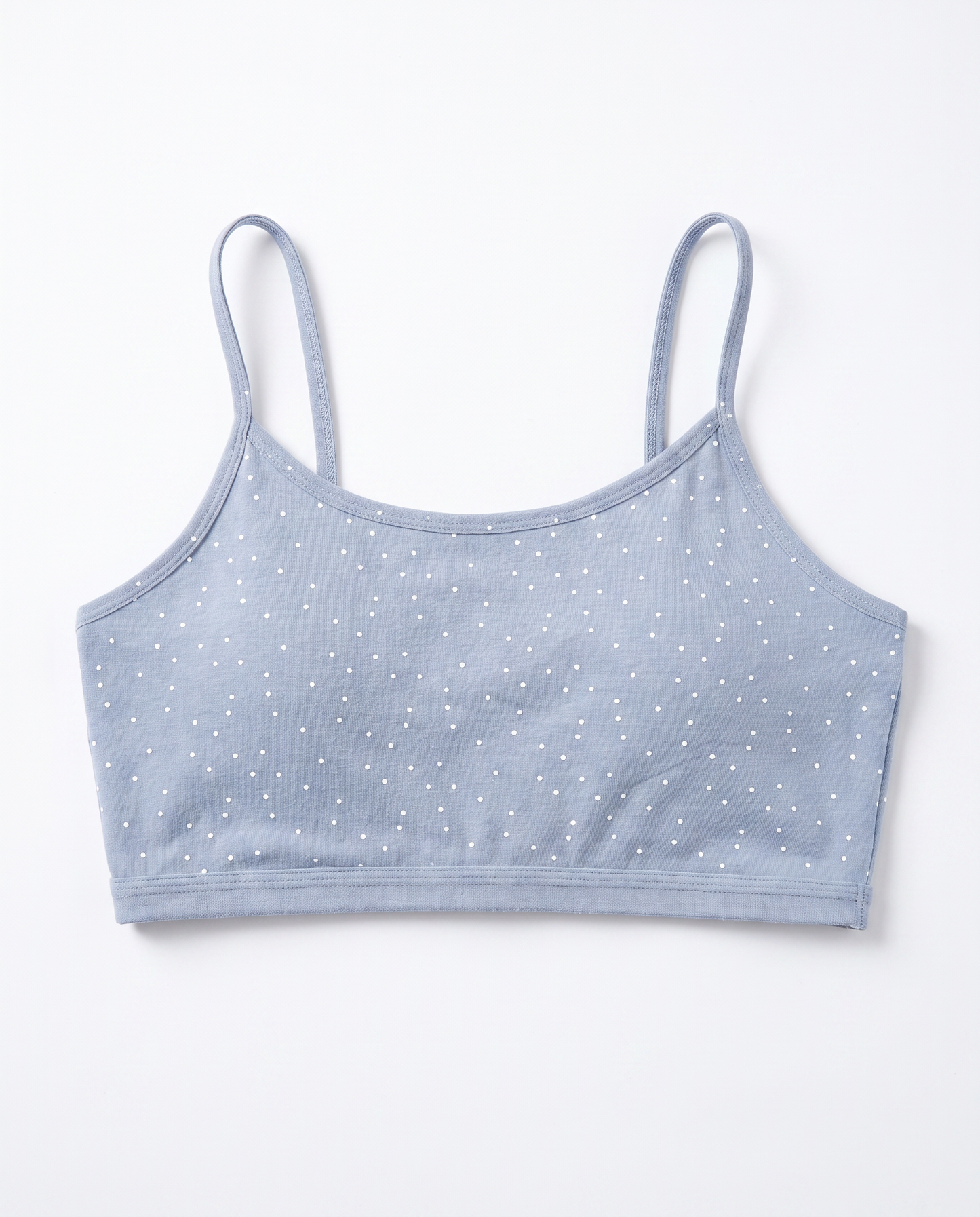 Soft bra for girls polka dots