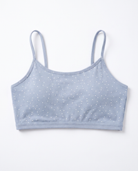 Soft bra for girls polka dots