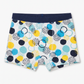 Boxer colors and printed wide elastic