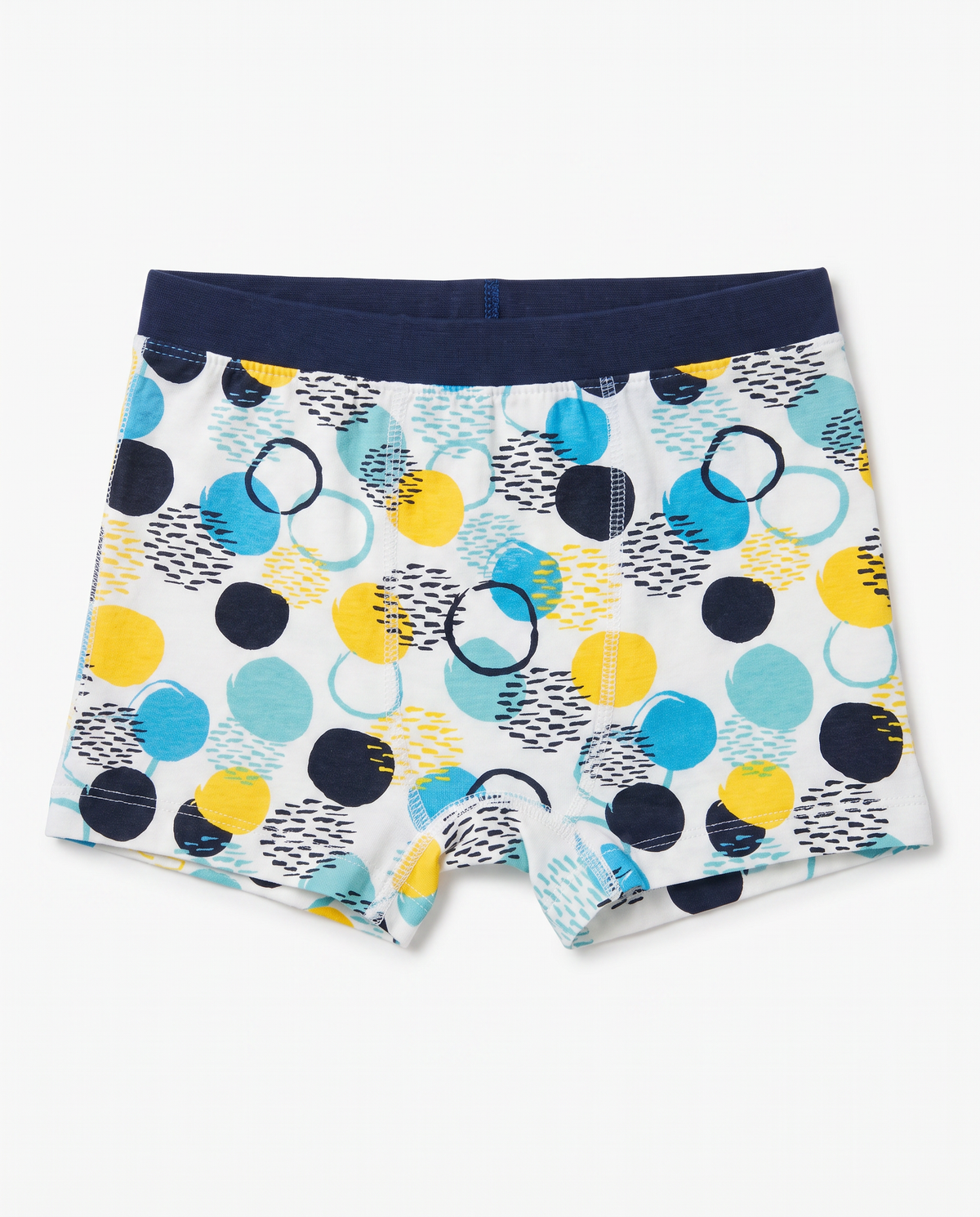 Boxer colors and printed wide elastic