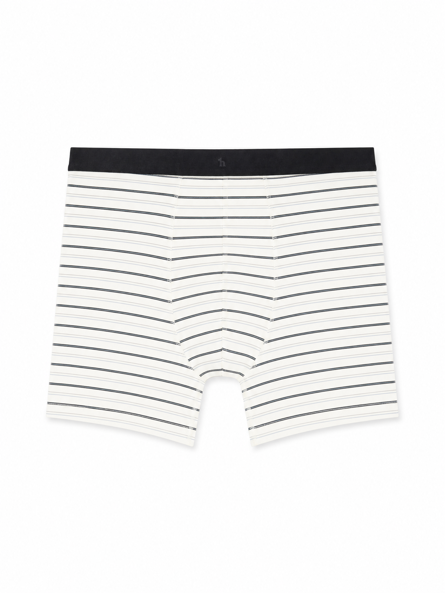 Black and white stripe بوكسر رجالي