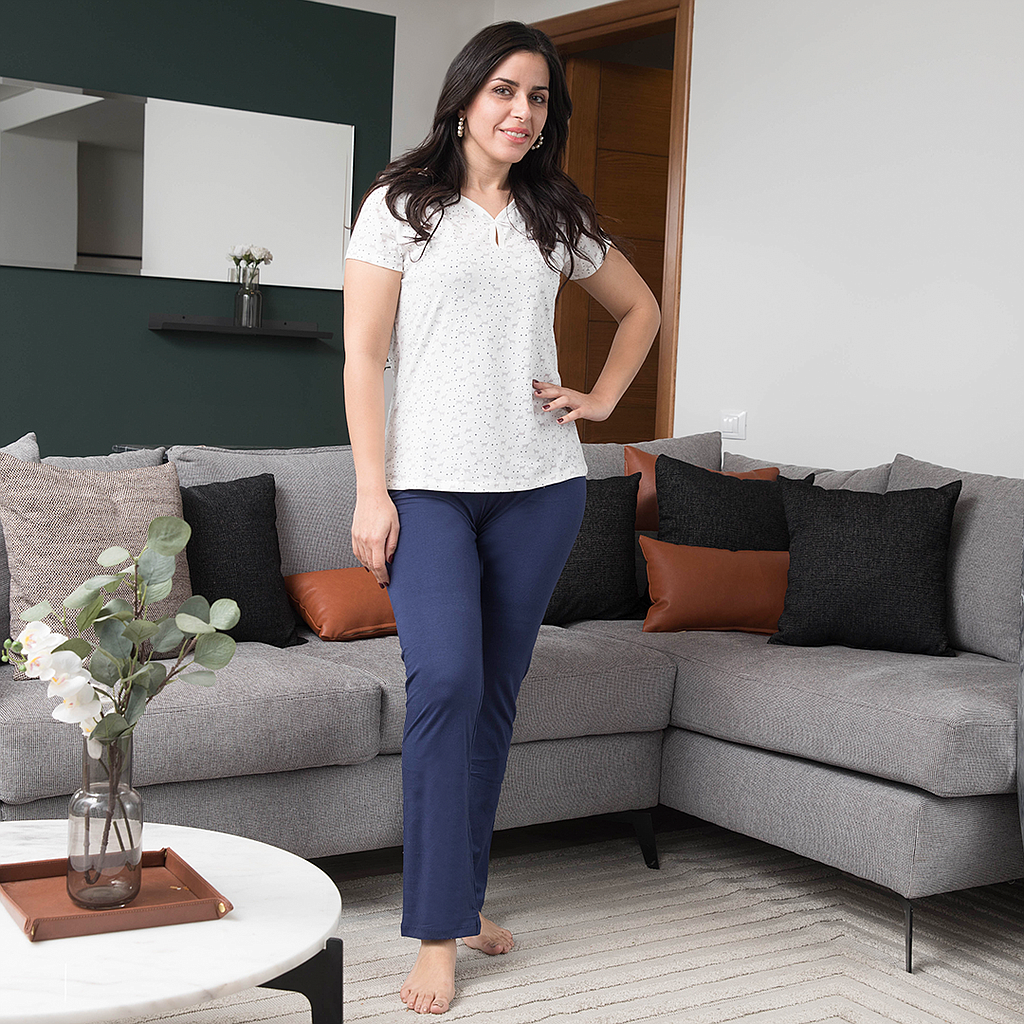 منقط غزال بنطلون ياده deer بيجاما