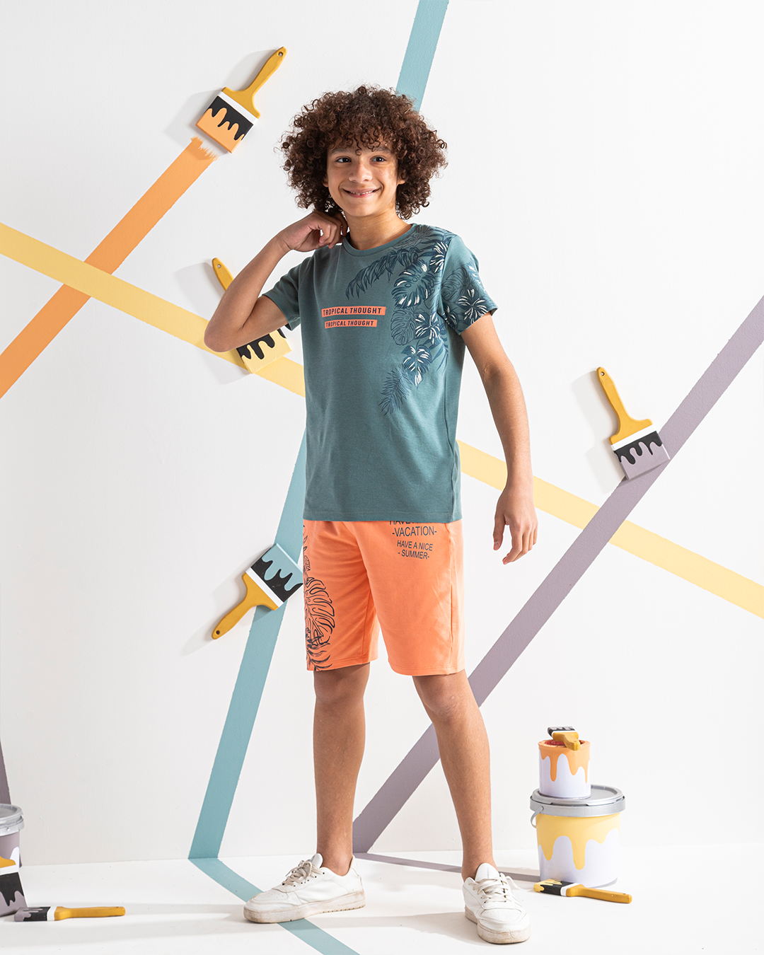 TROPICAL بيجامه اولادي شورت