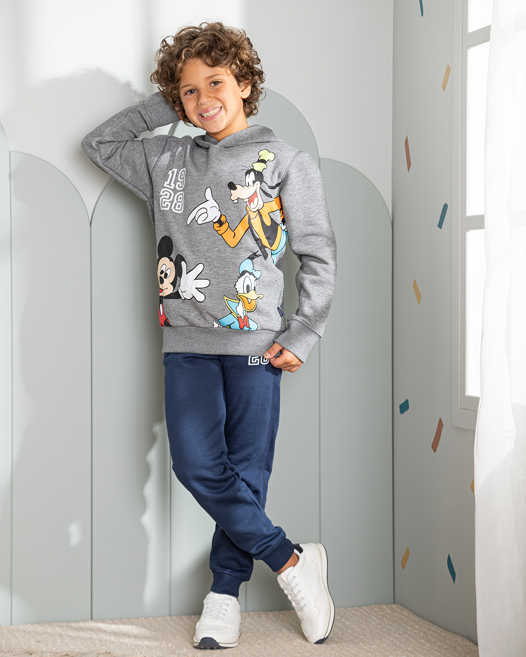 19  boys Capisho Goofy and Mickey pajamas