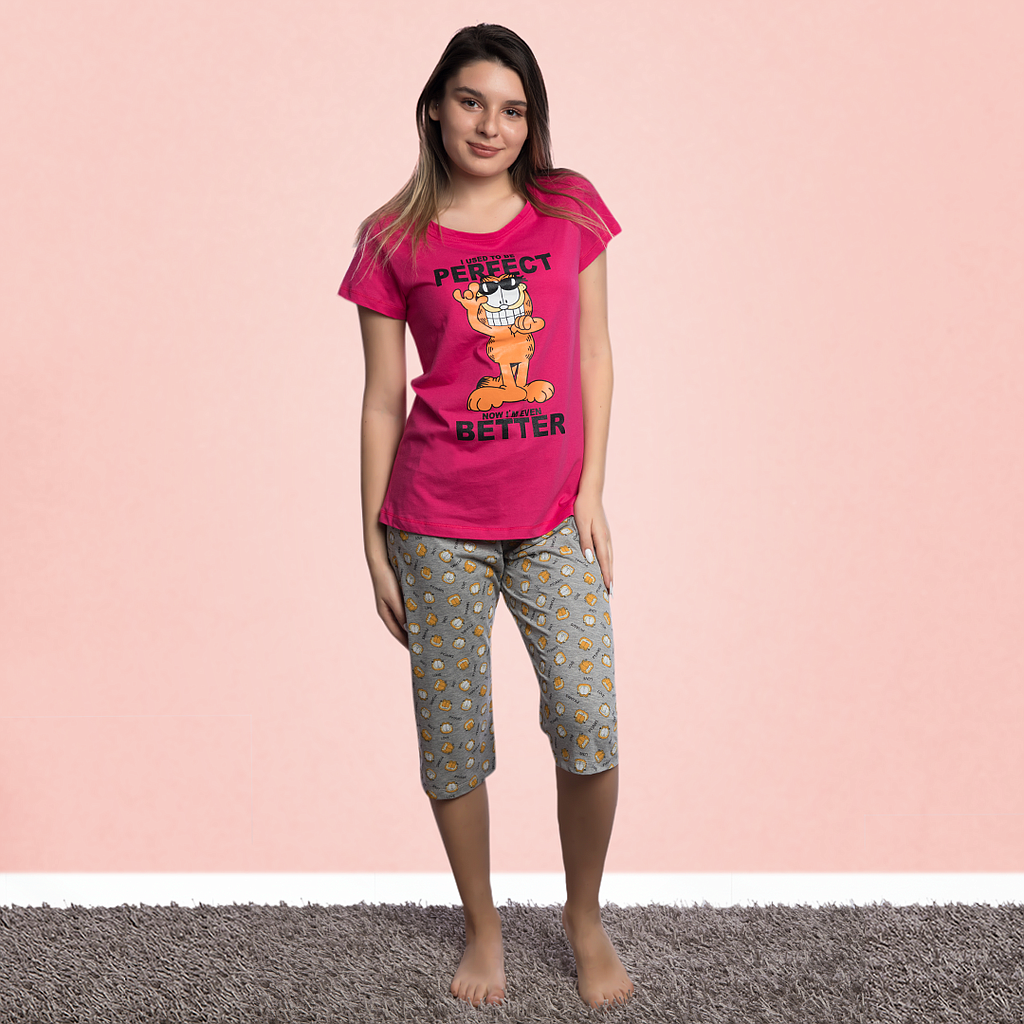 نضارة garfield بيجاما نص كم - 2segypt