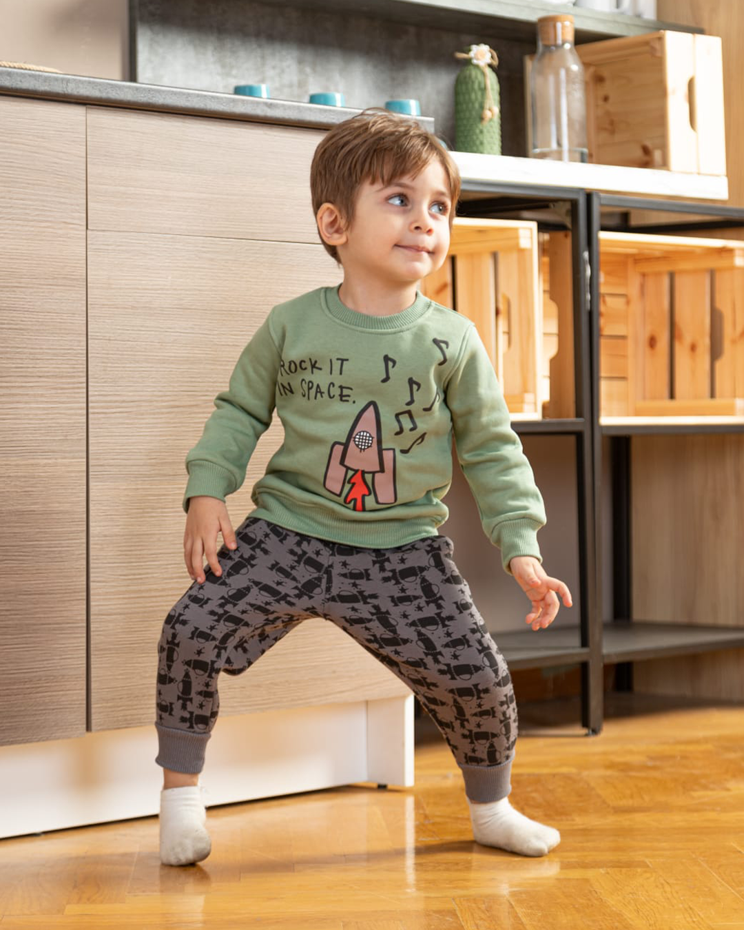 ROCK in space بيجامه اولادي