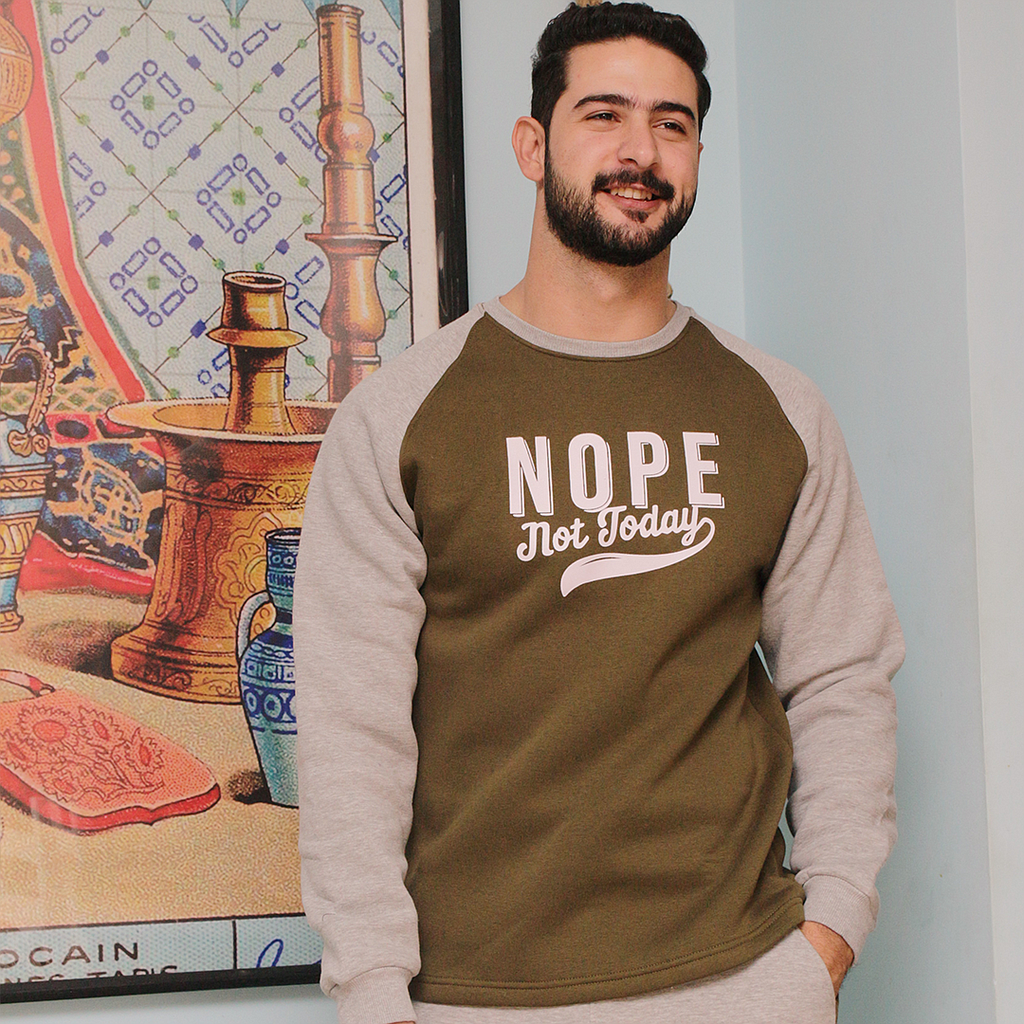 Nope not today men's rhubarb pajamas