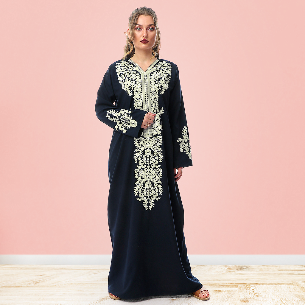 عباية كتان سنبلة طويله - 2segypt