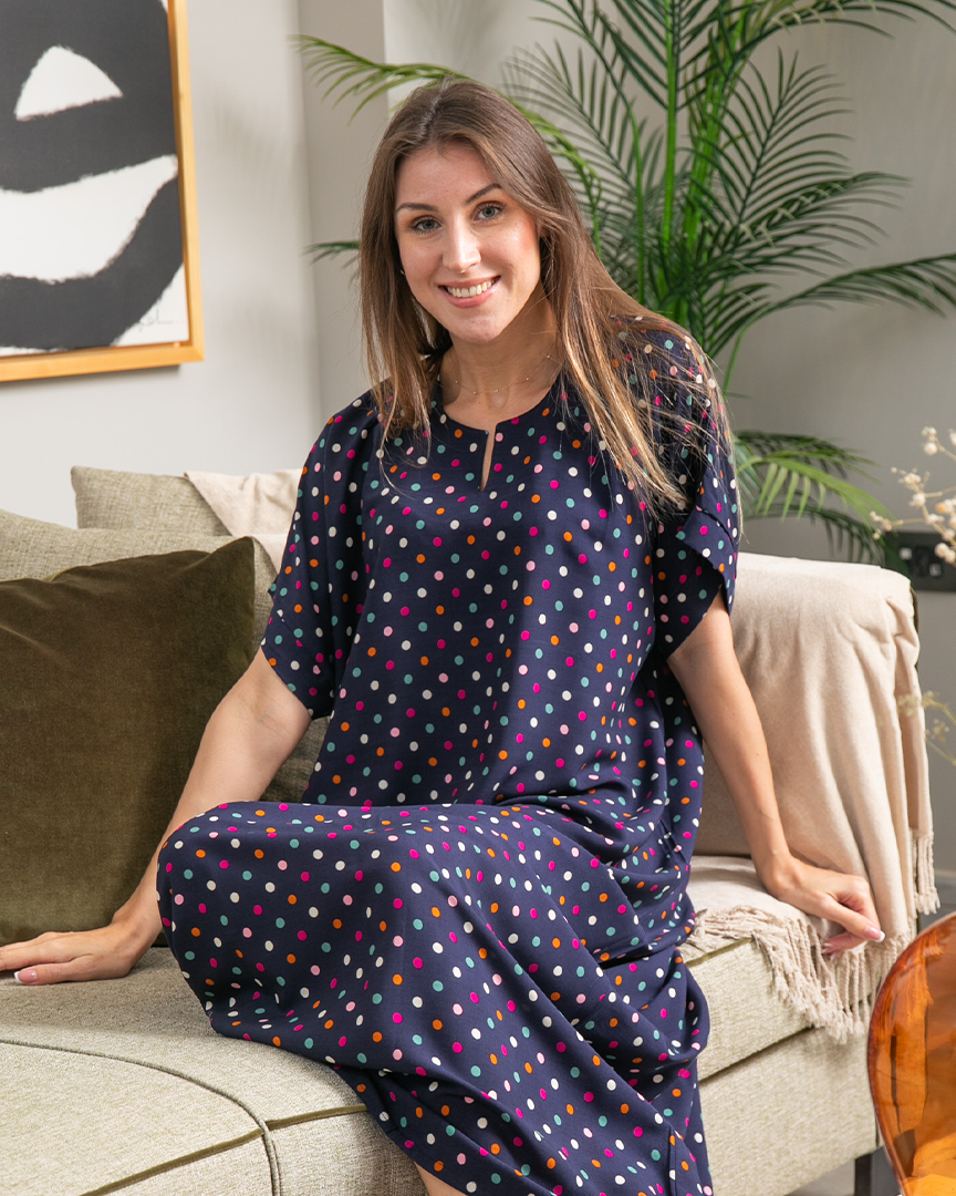 قميص فسكوز نص كم 79