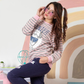 MINNIE STRIPE Girls' pajamas
