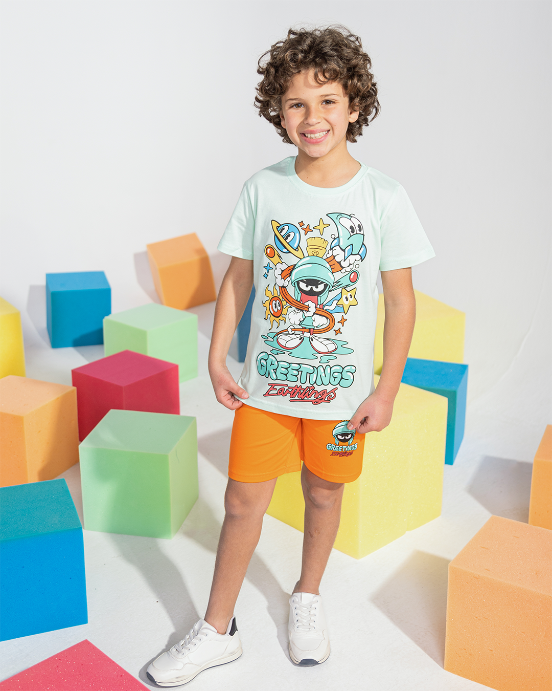 Marvin the martian Disney boys' pajamas