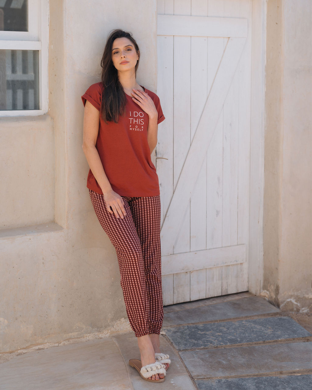 I do this for my self بيجامه حريمي