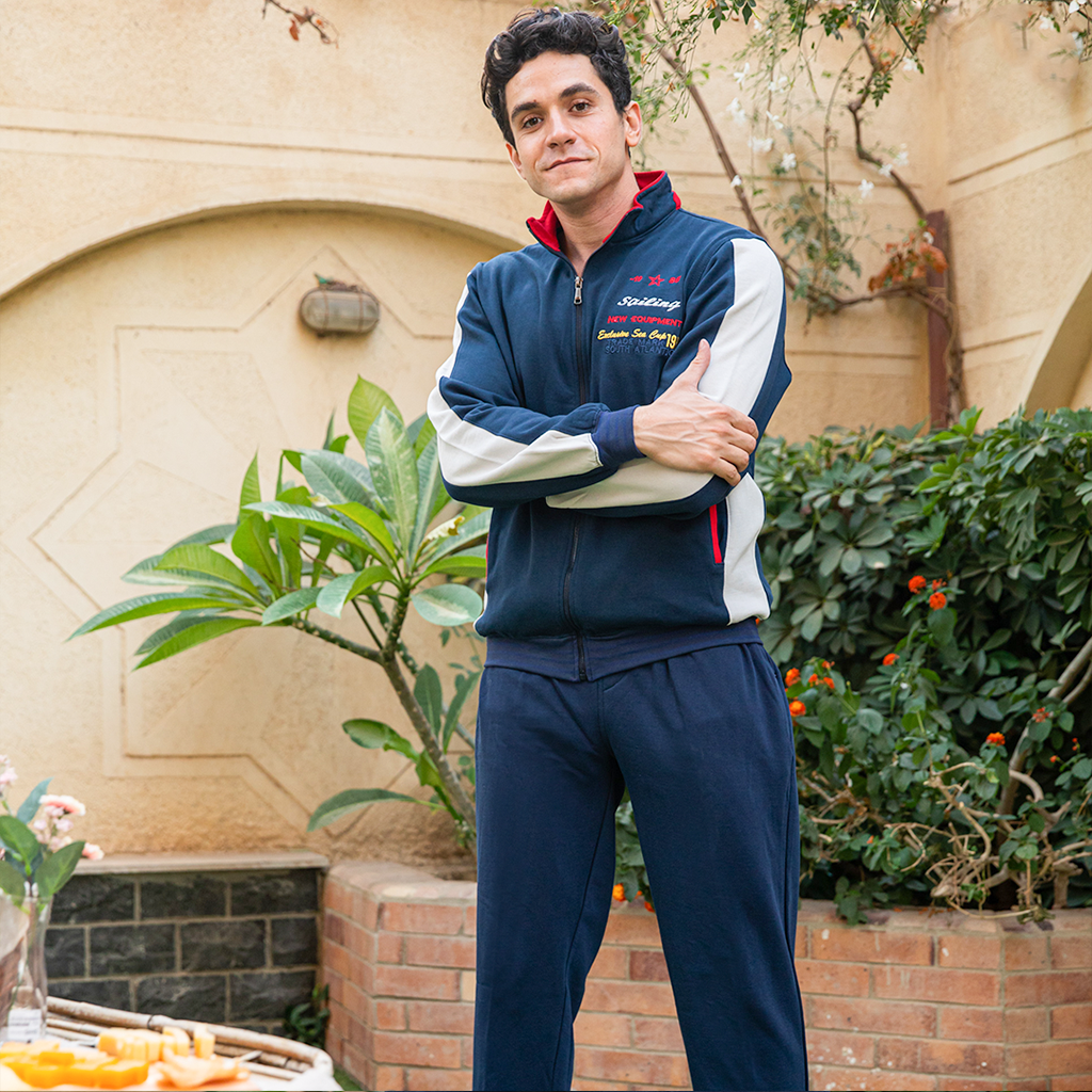 SAILING Men's T-shirt with zipper