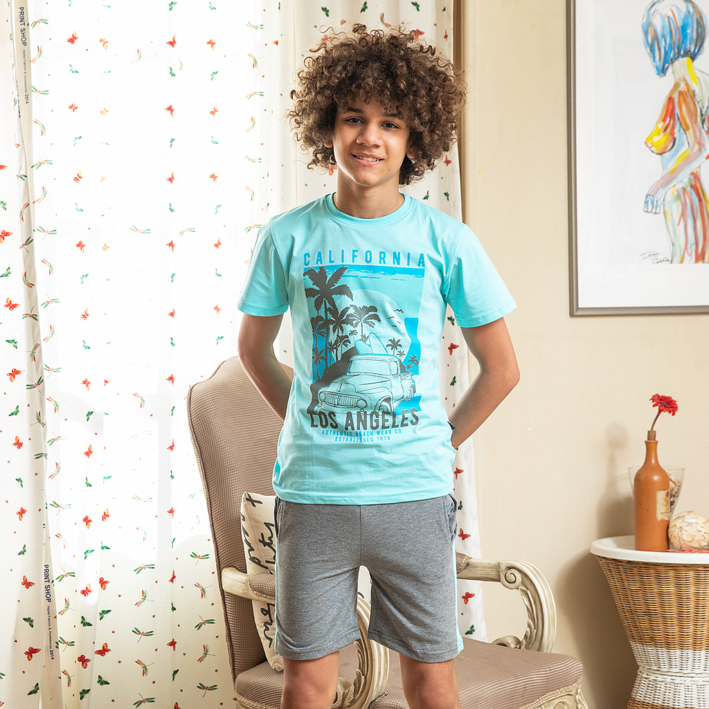 california بيجاما اولادي شورت