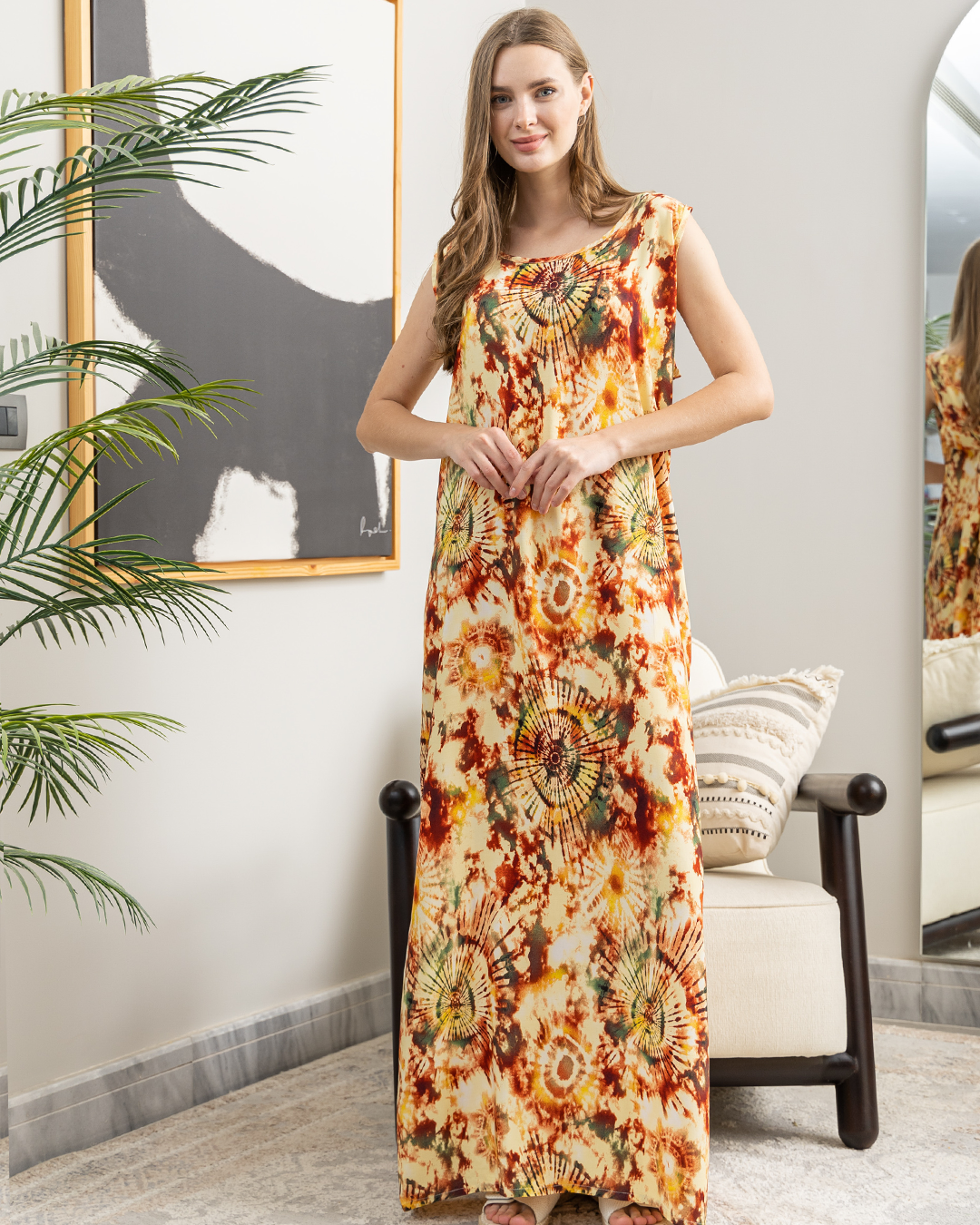 قميص فسكوز كت طويل 27