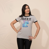 over it تيشيرت مطبوع