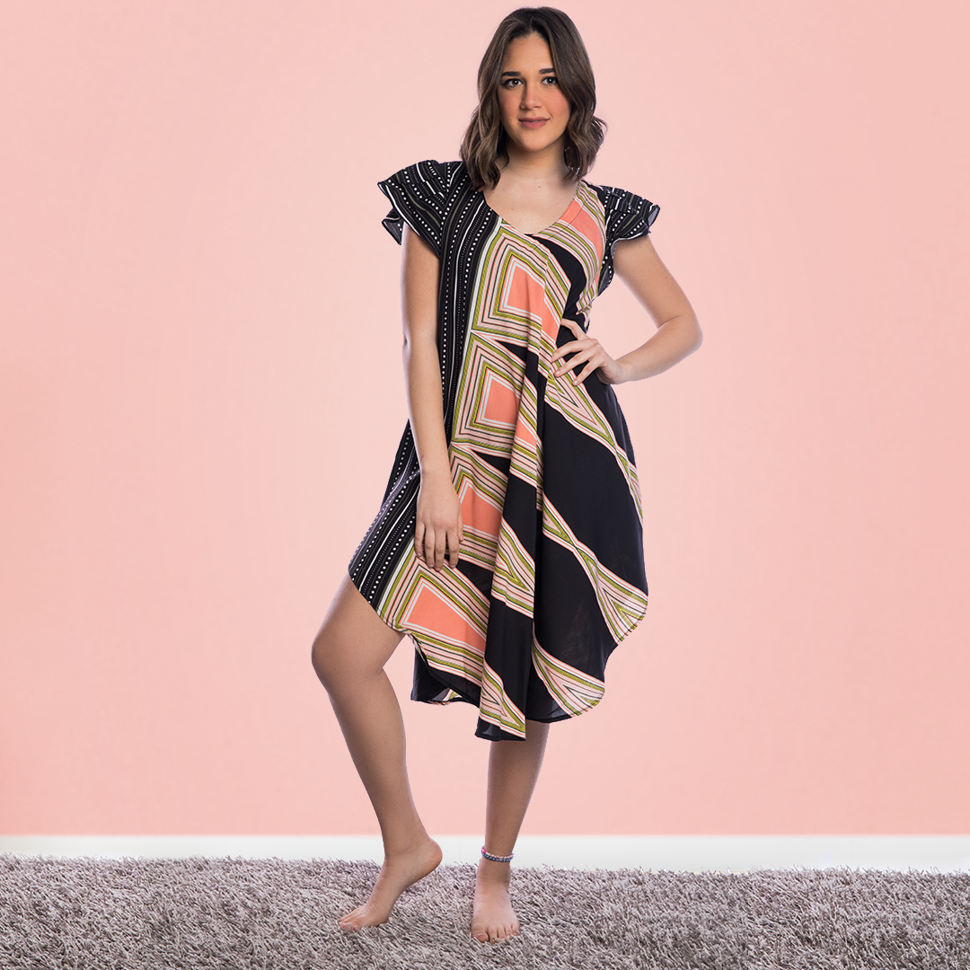 قميص جابونيز فسكوز مثلثات - 2segypt