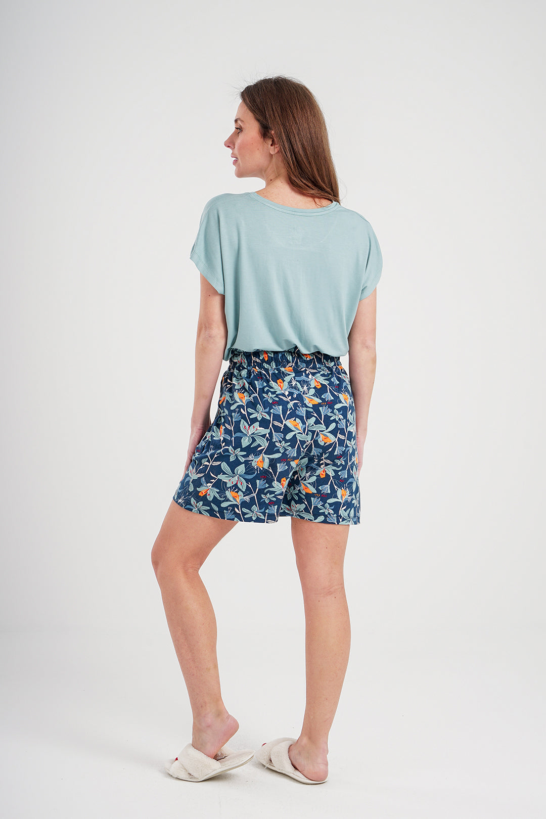 بيجاما حريمي شورت مطبوع