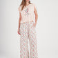 Wild Flowers women's pajamas with printed viscose pants