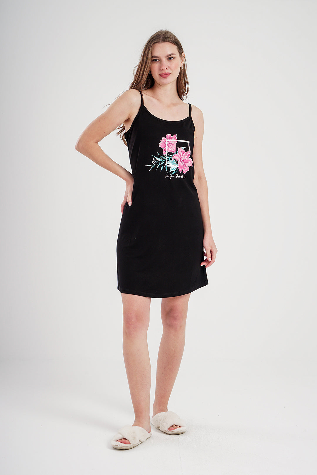 نايت شيرت حماله حريمي فسكوز