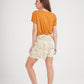 Women's pajama shorts with print