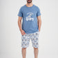 SURFING Men's Pajama Shorts Printed