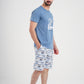 SURFING Men's Pajama Shorts Printed