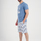 SURFING Men's Pajama Shorts Printed
