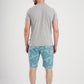 beach men's pajamas printed shorts