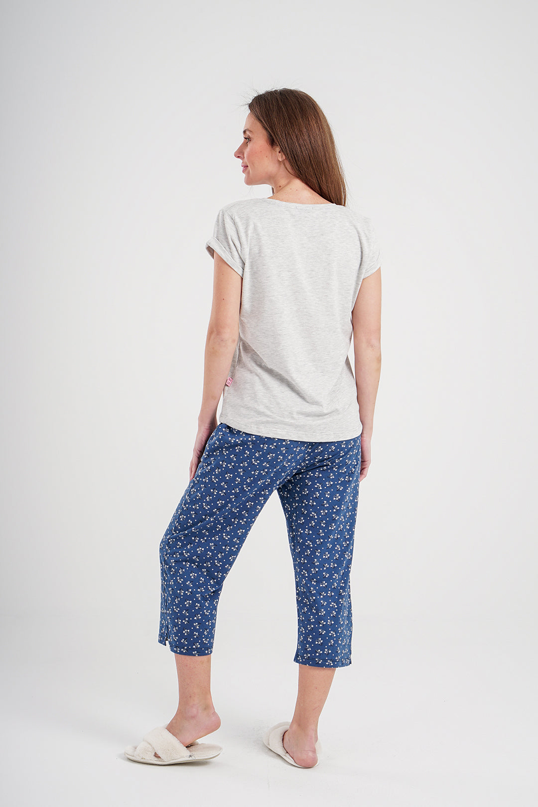 Women's pentacour printed pajamas