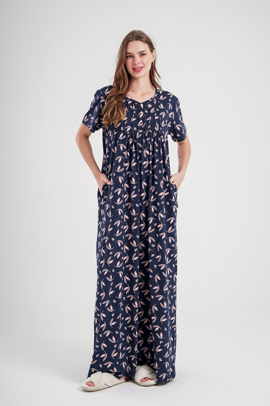 جلابيه حريمي براسولا مطبوع