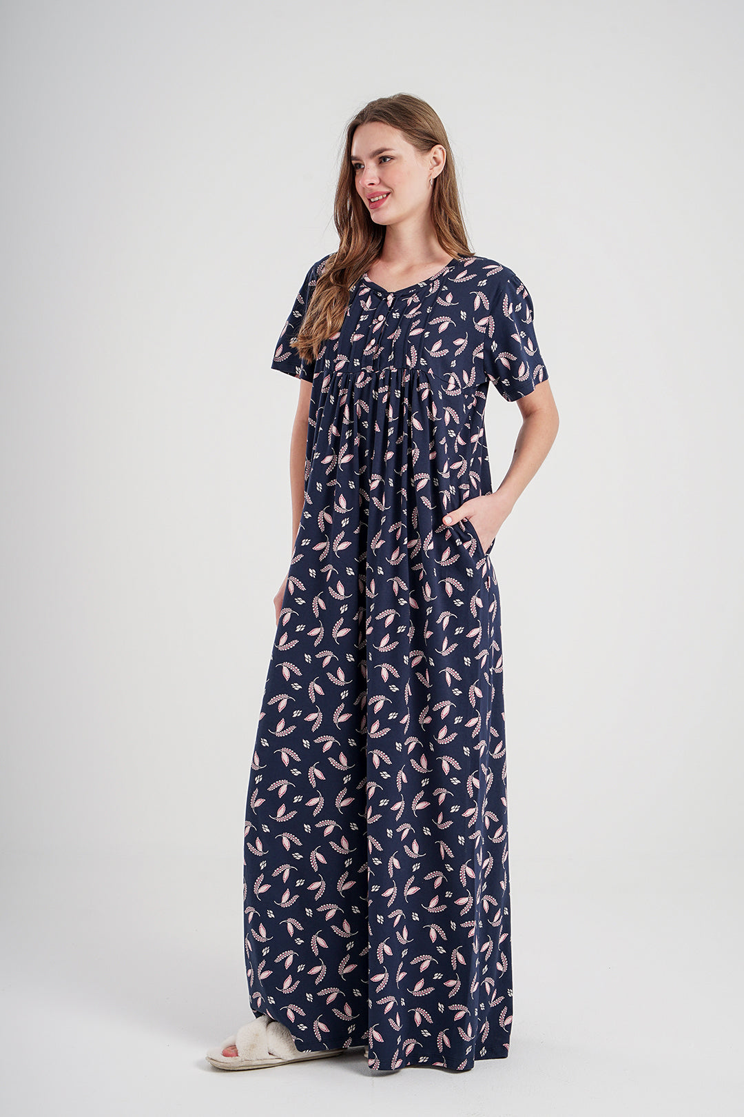 جلابيه حريمي براسولا مطبوع