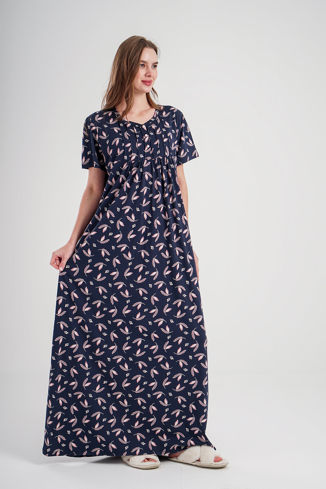 جلابيه حريمي براسولا مطبوع