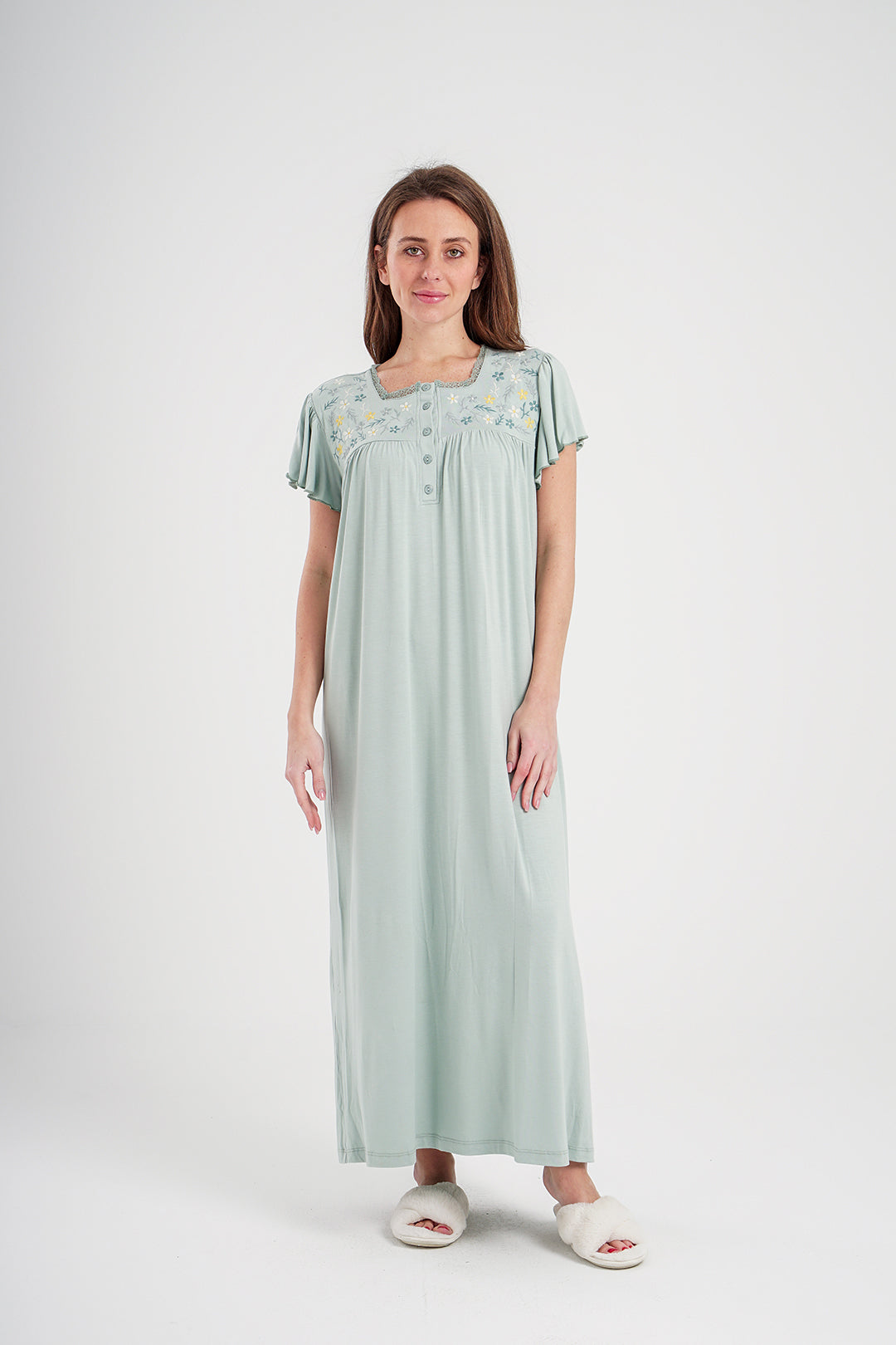 جلابية حريمي فسكوز ساده