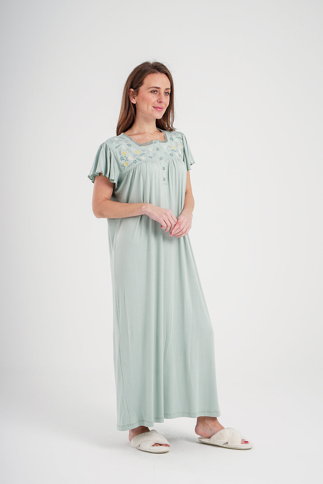 جلابية حريمي فسكوز ساده