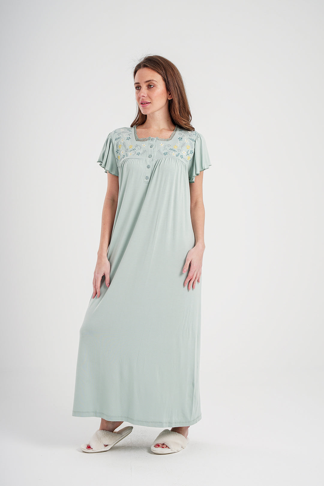 جلابية حريمي فسكوز ساده