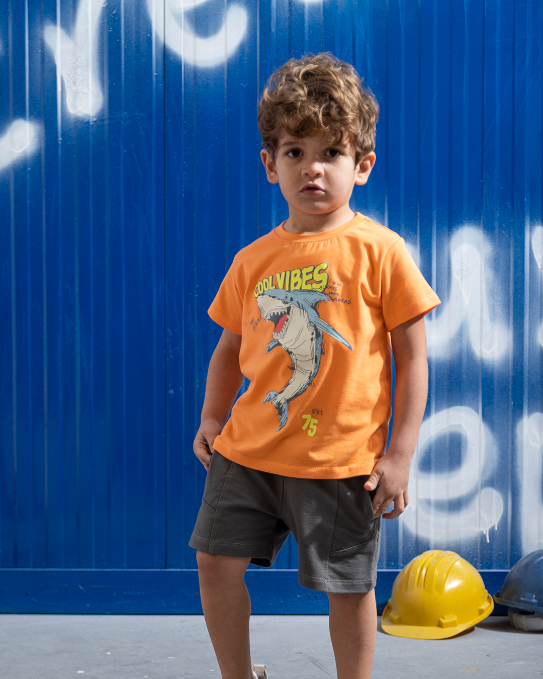 shark cool vibes بيجامه اولاد بيبي