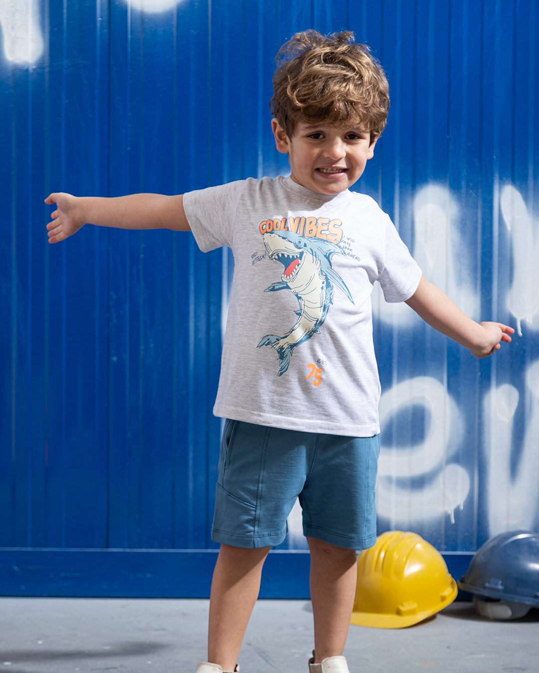 shark cool vibes بيجامه اولاد بيبي