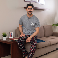 LEADER بيجاما نص كم وبنطلون