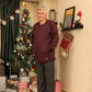 Burgundy men's pajamas
