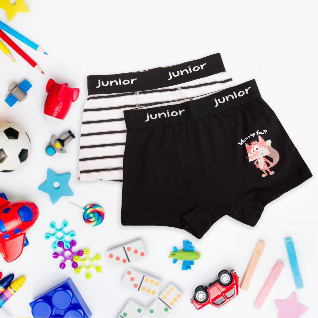 بوكسر ليكرا اولادي باك 2قطعه