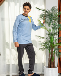 87 بيجامه  رجالي ميلتون راوند