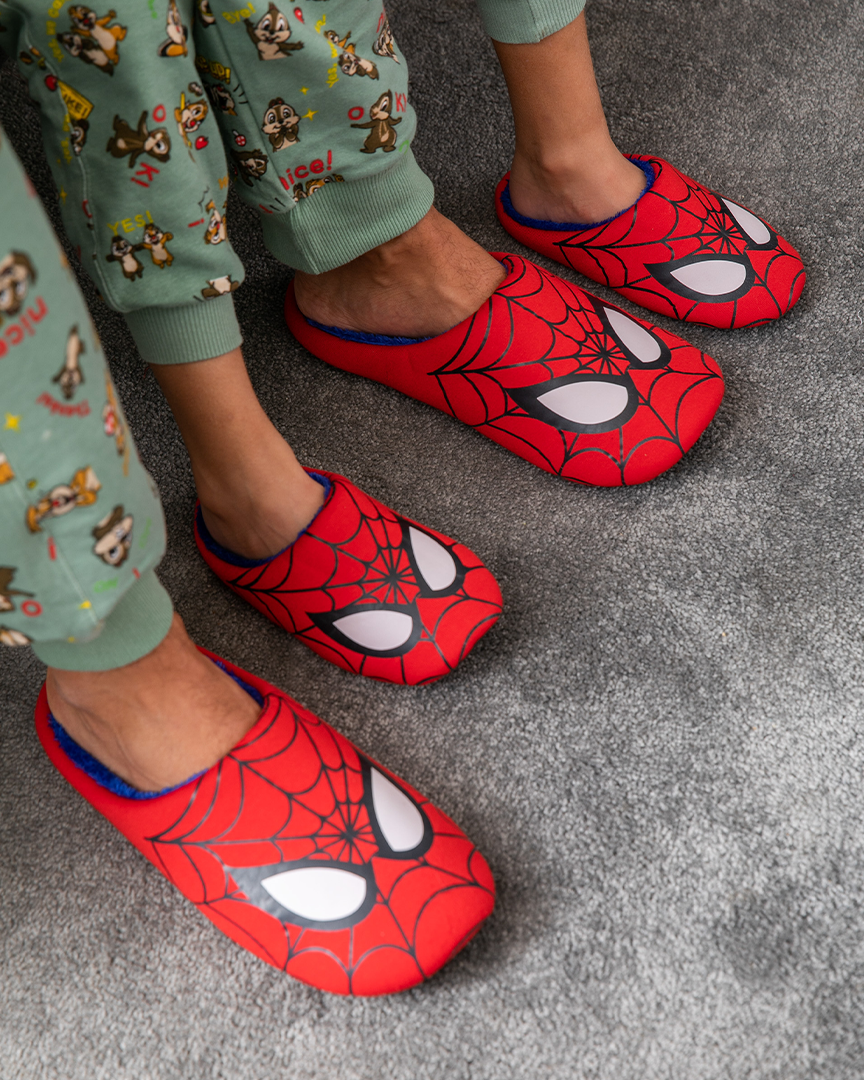 Pantofly Spiderman, my children and men